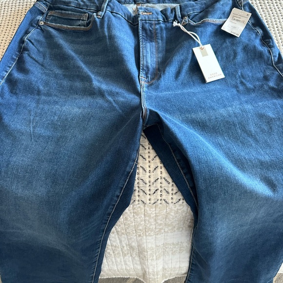 ALWAYS FITS GOOD PETITE STRAIGHT JEANS NWT - Picture 6 of 8